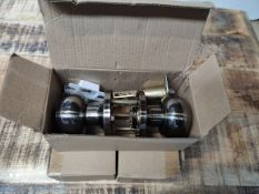 X 3 SETS OF DOOR HANDLES WITH LOCKSCondition ReportAppraisal Available on Request- All Items are