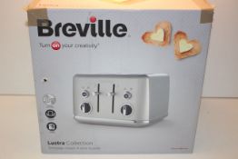 BOXED BREVILLE LUSTRA COLLECTION SHIMMER 4 SLICE TOASTER MODEL: VTT851 RRP £33.99Condition