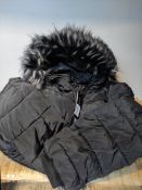 LOVEDROBE BLACK LADIES COAT SIZE UK 26 RRP £Condition ReportAppraisal Available on Request- All