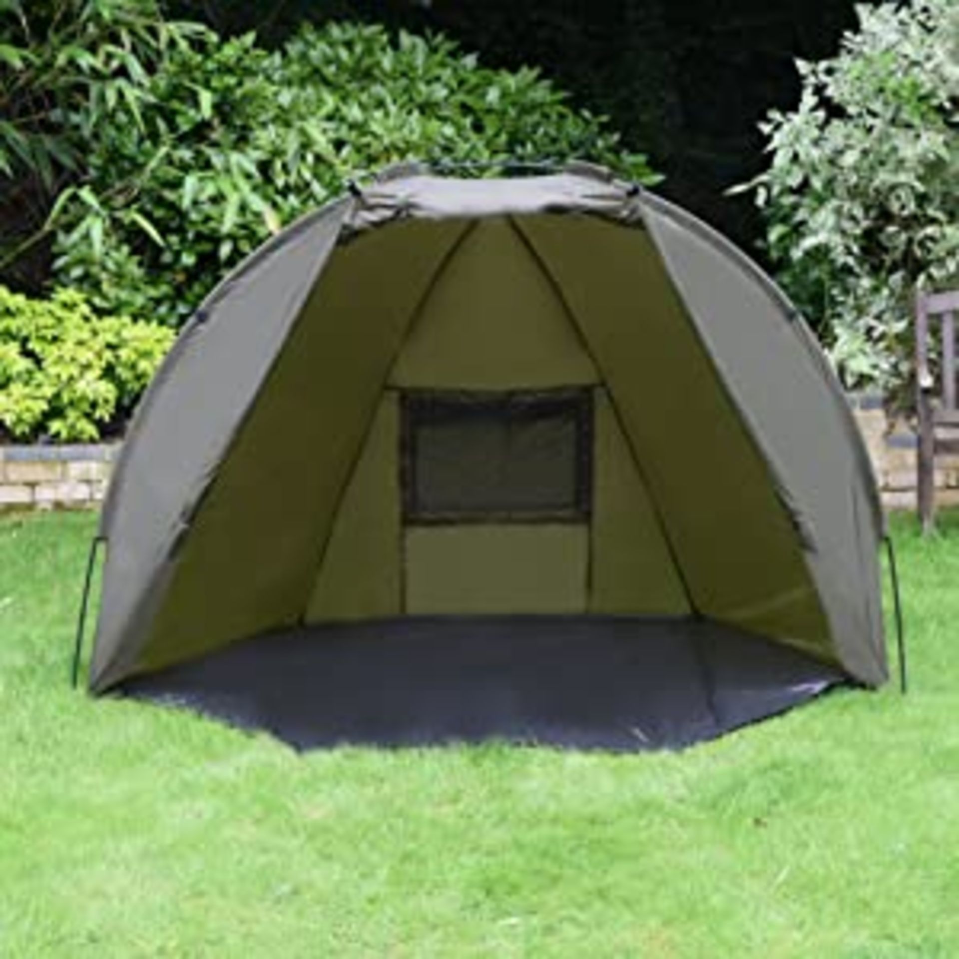 BAGGED QUEST SHELTER MK3 CARP FISHING BIVVY RRP £69.99Condition ReportAppraisal Available on