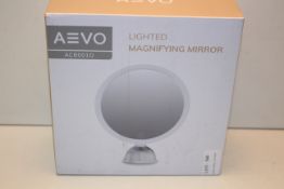 BOXED AEVO LIGHTED MAGNIFYING MIRROR MODEL: ACB0010 RRP £21.99Condition ReportAppraisal Available on