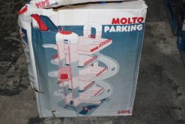 BOXED MOLTO PARKING CHILDRENS TOY GARAGE RRP £34.99Condition ReportAppraisal Available on Request-