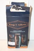 BOXED KING C GILLETTE BEARD TRIMMER Condition ReportAppraisal Available on Request- All Items are