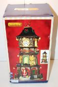 BOXED LEMAX CHRISTMAS CLOCK TOWER Condition ReportAppraisal Available on Request- All Items are