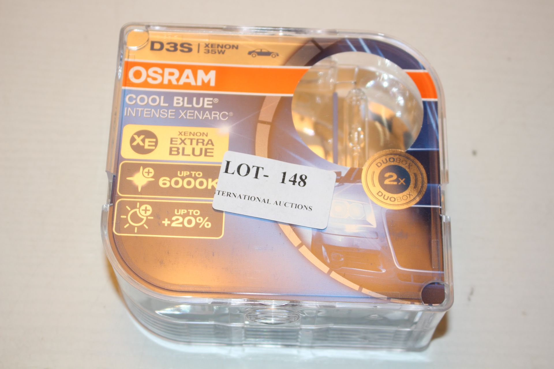 BOXED OSRAM COOL BLUE INTENSE XENARC LIGHTS Condition ReportAppraisal Available on Request- All