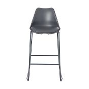 BOXED MARULA METAL BAR STOOL EBONY RRP £47.98Condition ReportAppraisal Available on Request- All