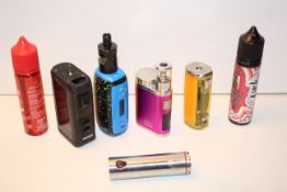 7X ASSORTED VAPE PRODUCTS (IMAGE DEPICTS STOCK)Condition ReportAppraisal Available on Request- All