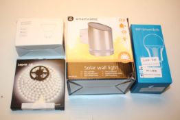 4X BOXED ASSORTED LIGHTING ITEMS (IMAGE DEPICTS STOCK)Condition ReportAppraisal Available on