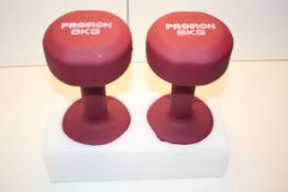 BOXED PRO IRON NEOPRENE DUMBELL 2X 8KGCondition ReportAppraisal Available on Request- All Items