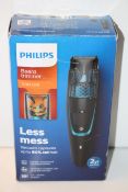 BOXED PHILIPS BEARD TRIMMER VACUUM MODEL: BT7202 RRP £59.99Condition ReportAppraisal Available on