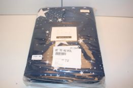 BAGGED AT HOME COLLECTION BLUE STAR DUVET SET DOUBLE RRP £9.99Condition ReportAppraisal Available on