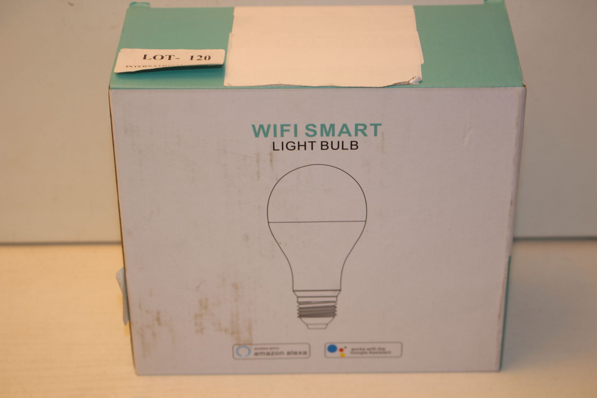 BOXED WIFI SMART BULB Condition ReportAppraisal Available on Request- All Items are Unchecked/