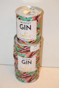 2X TINNED GIN & BARE IT CANDLE & DIFFUSER SETSCondition ReportAppraisal Available on Request- All