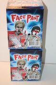 2X B OXED SETS OF FACE PAINTS (IMAGE DEPICTS STOCK)Condition ReportAppraisal Available on Request-