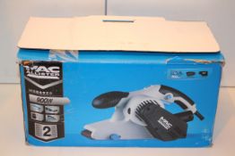 BOXED MAC ALLISTER 900W BELT SANDER MODEL: MSBS900 RRP £50.00Condition ReportAppraisal Available