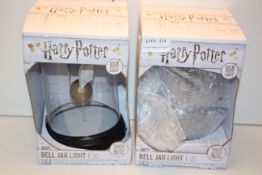 2X BOXED HARRY POTTER BELL JAR LIGHTS COMBINED RRP £49.90Condition ReportAppraisal Available on