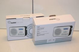 2X BOXED DAB RADIOS COMBINED RRP £38.00Condition ReportAppraisal Available on Request- All Items are