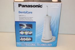 BOXED PANASONIC DENTACARE EW1511 W RECHARGEABLE ORAL IRRIGATOR RRP £79.00Condition ReportAppraisal