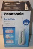 BOXED PANASONIC DENTACARE EW1311 G RECHARGEABLE ORAL IRRIGATOR RRP £79.00Condition ReportAppraisal