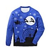 label-j blue christmas jumper size small RRP £42Condition ReportBRAND NEW