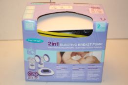 BOXED LANSINOH 2-IN-1 ELECTRIC BREAST PUMP RRP £165.00Condition ReportAppraisal Available on