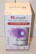 BOXED RUNADI ULTRASONIC BUG AND MOSQUITO ZAPPER RRP £25.50Condition ReportAppraisal Available on