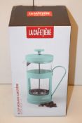 BOXED LA CAFETIERRE 8 CUP MONACO CAFETIERE RETRO BLUE 1LCondition ReportAppraisal Available on