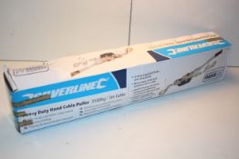 BOXED SILVERLINE HEAVY DUTY HAND CABLE PULLER 3500KGCondition ReportAppraisal Available on