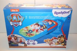 BOXED NICK JR PAW PATROL READYBED 2-IN-1Condition ReportAppraisal Available on Request- All Items