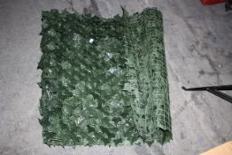 LARGE ROLL PLASTIC WALL IVY CLIMBING COVERING Condition ReportAppraisal Available on Request- All