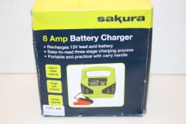 BOXED SAKURA 8 AMP BATTERY CHARGER RRP £34.99Condition ReportAppraisal Available on Request- All