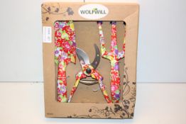 BOXED WOLFWILL 3 PIECE GARDENING SET (IMAGE DEPICTS STOCK)Condition ReportAppraisal Available on