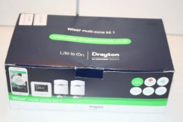 BOXED DRAYTON BY SCHNEIDER ELECTRIC WISER MULTI ZONE KIT 1 RRP £137.95Condition ReportAppraisal