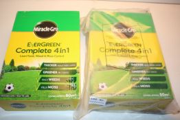 2X BOXED MIRACLE GRO EVERGREEN COMPLETE 4-IN-1 LAWN FOOD Condition ReportAppraisal Available on