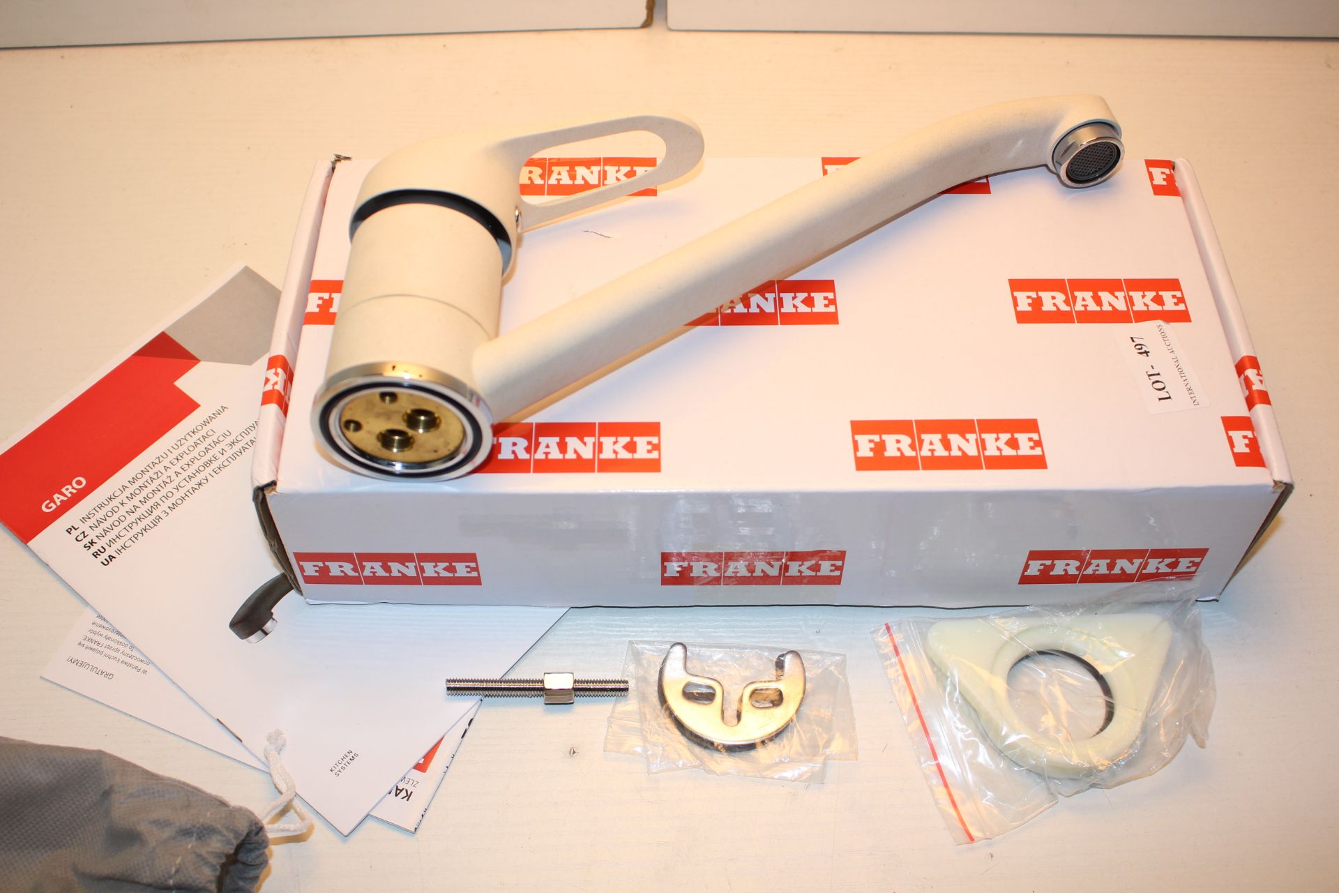 BOXED FRANKE GARO DESIGNER MIXER TAP Condition ReportAppraisal Available on Request- All Items are