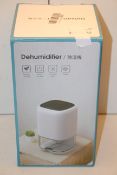 BOXED DEHUMIDIFIER ENERGY SAVING AUTO SHUT OFF RRP £39.99Condition ReportAppraisal Available on