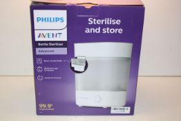 BOXED PHILIPS AVENT ADVANCED BOTTLE STERILISER RRP £59.99Condition ReportAppraisal Available on