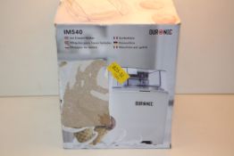 BOXED DURONIC IM540 ICE CREAM MAKER RRP £39.99Condition ReportAppraisal Available on Request- All