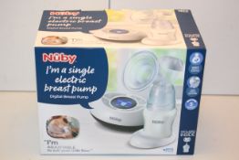 BOXED NUBY SINGLE DIGITAL ELECTRIC BREAST PUMP RRP £85.00Condition ReportAppraisal Available on