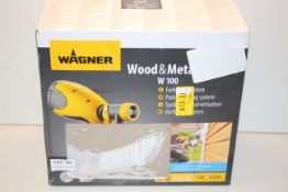 BOXED WAGNER WOOD & METAL SPRAYER W100 RRP £77.84Condition ReportAppraisal Available on Request- All