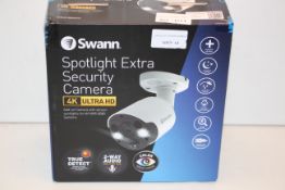 BOXED SWANN SPOTLIGHT EXTRA SECURITY CAMERA 4K ULTRA HD RRP £59.99Condition ReportAppraisal
