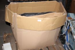 BOXED BLACK GAS LIFT SWIVEL OFFICE CHAIR Condition ReportAppraisal Available on Request- All Items
