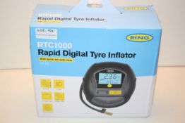 BOXED RING RTC1000 RAPID DIGITAL TYRE INFLATOR RRP £44.99Condition ReportAppraisal Available on