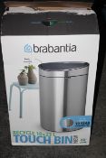 BOXED BRABANTIA 10 +23L TOUCH BIN RRP £69.99Condition ReportAppraisal Available on Request- All