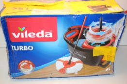 BOXED VILEDA TURBO MOP BUCKET RRP £35.00Condition ReportAppraisal Available on Request- All Items