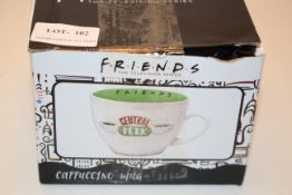 BOXED FRIENDS THE TELEVISION SERIES CAPPUCINO MUG Condition ReportAppraisal Available on Request-