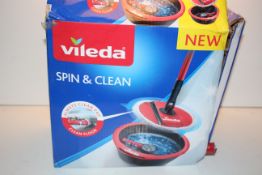 BOXED VILEDA SPIN & CLEAN Condition ReportAppraisal Available on Request- All Items are Unchecked/