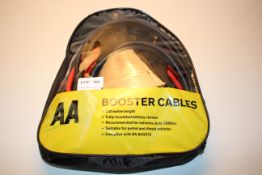 BAGGED AA BOOSTER CABLES 3M LENGTH Condition ReportAppraisal Available on Request- All Items are