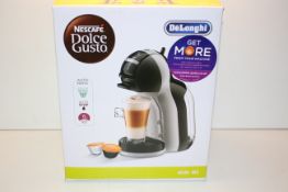 BOXED DELONGHI NESCAFE DOLCE GUSTO POD COFFEE MACHINE MINI ME RRP £69.00Condition ReportAppraisal