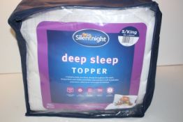 BAGGED SILENT NIGHT SUPER KING DEEP SLEEP TOPPER Condition ReportAppraisal Available on Request- All